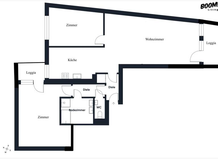 WG-Zimmer zum Kauf 799.000 € 3 Zimmer 109,8 m² 1. Geschoss frei ab 01.07.2026 Wien 1080