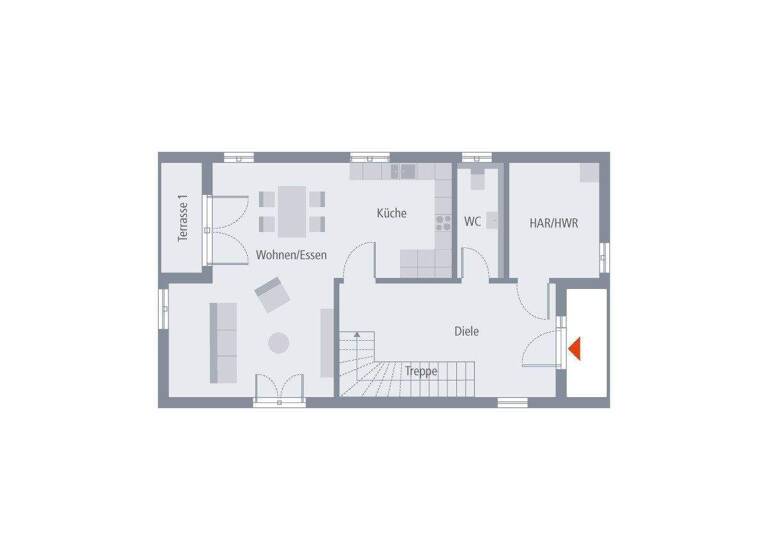 Einfamilienhaus zum Kauf provisionsfrei 377.900 € 5 Zimmer 136,7 m² 450 m² Grundstück Neuerburg 54673