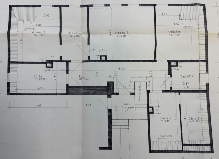 Wohnung zum Kauf 93.000 € 6 Zimmer 113 m² 3. Geschoss Annaberg Annaberg-Buchholz 09456