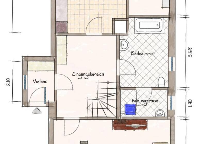 Einfamilienhaus zum Kauf 59.000 € 5 Zimmer 140 m² 477 m² Grundstück frei ab sofort Dederstedt Seegebiet Mansfelder Land 06317