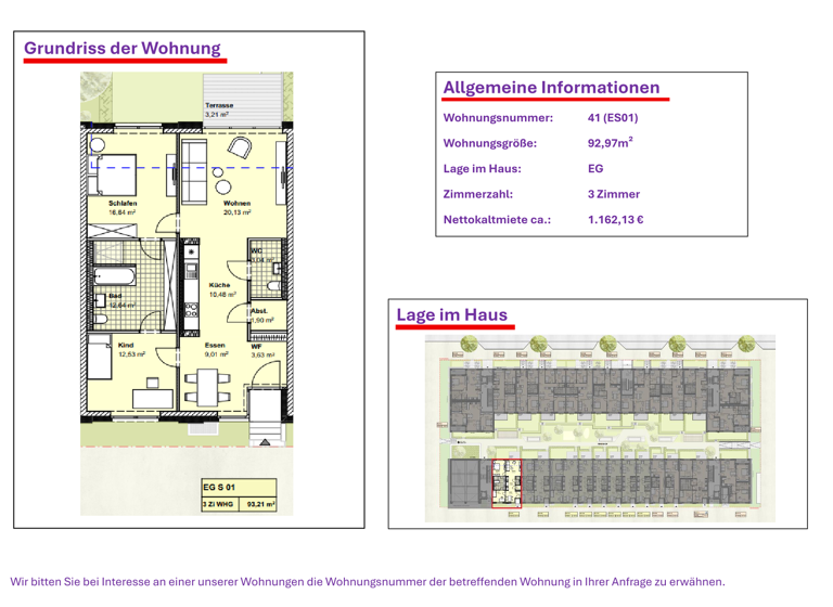 Wohnung zur Miete 1.094 € 3 Zimmer 87 m² frei ab sofort Reislinger Straße 42 Hellwinkel Wolfsburg 38446