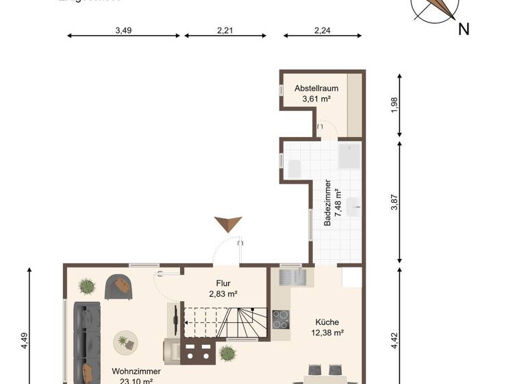 Einfamilienhaus zum Kauf 19.000 € 2 Zimmer 67,8 m² 229 m² Grundstück Bernburg Bernburg (Saale) 06406