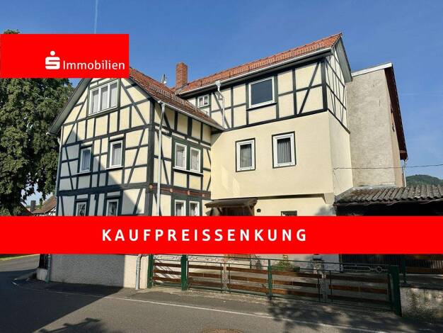 Einfamilienhaus zum Kauf 63.000 € 7 Zimmer 138,4 m² 490 m² Grundstück frei ab sofort Sallmannshausen Gerstungen 99834
