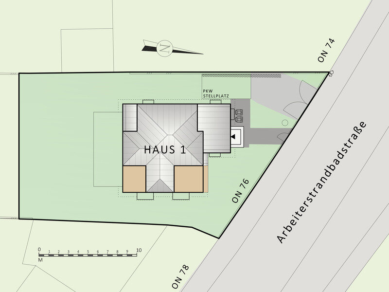 Einfamilienhaus zum Kauf 2.737.900 € 5 Zimmer 197,2 m²<br/>Wohnfläche 413 m²<br/>Grundstück Arbeiterstrandbadstraße 76 Wien 1210