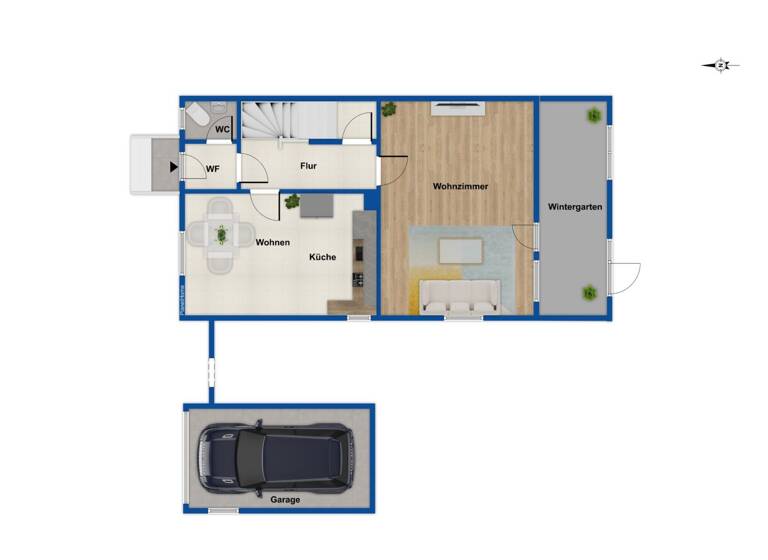 Doppelhaushälfte zum Kauf 154.900 € 5 Zimmer 112 m² 719 m² Grundstück Regnitzlosau 95194
