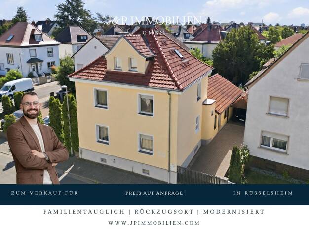 Einfamilienhaus zum Kauf 5 Zimmer 166 m² 455 m² Grundstück Rüsselsheim Rüsselsheim am Main 65428
