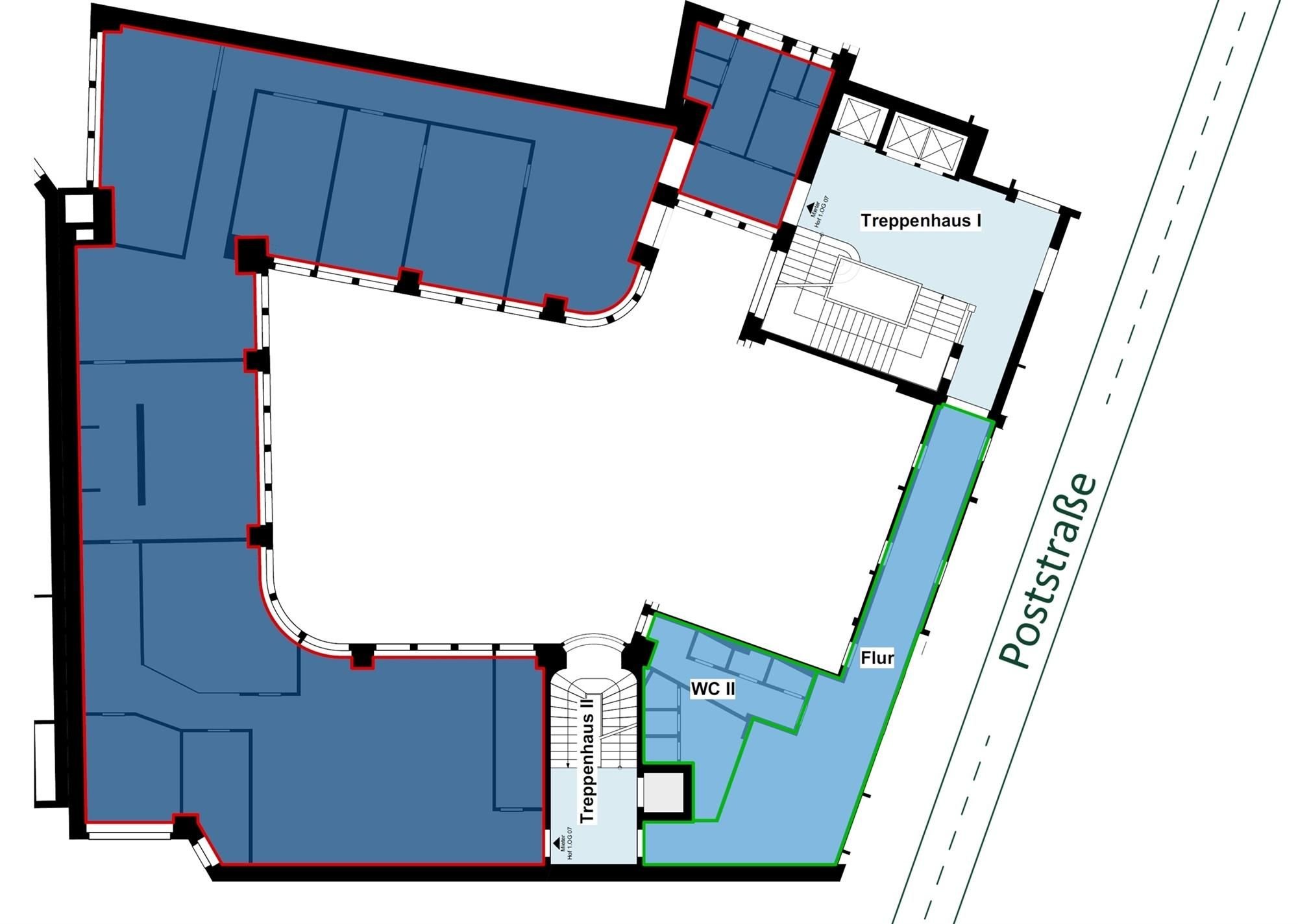 Bürofläche zur Miete 21,50 € 172 m²<br/>Bürofläche Neustadt Hamburg 20354