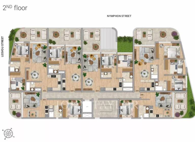 Wohnung zum Kauf provisionsfrei 534.000 € 3 Zimmer 95 m² 2. Geschoss Limassol 3091