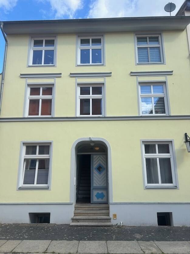 Wohnung zur Miete 125 € 1 Zimmer 20 m² Souterrain, EG frei ab sofort Langenstr. 49 Altstadt Stralsund 18439