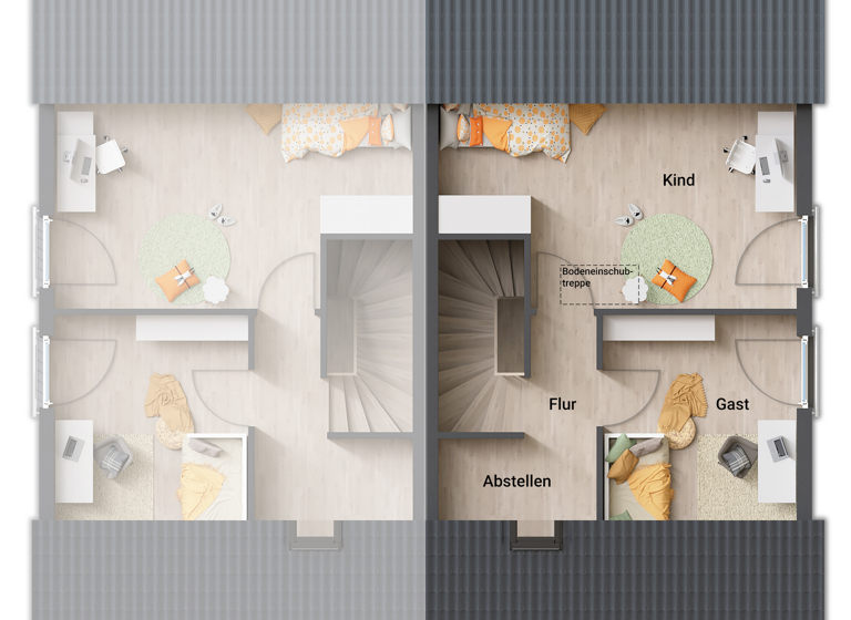 Doppelhaushälfte zum Kauf provisionsfrei 504.750 € 6 Zimmer 140 m² 580 m² Grundstück Quelle Bielefeld 33649
