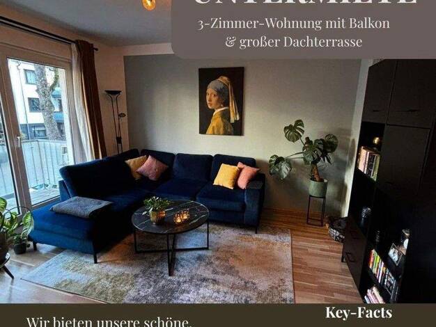 Wohnung zur Miete 1.400 € 3 Zimmer 68 m² frei ab 01.03.2026 Lothringer STraße 45 Neustadt-Süd Köln 50677