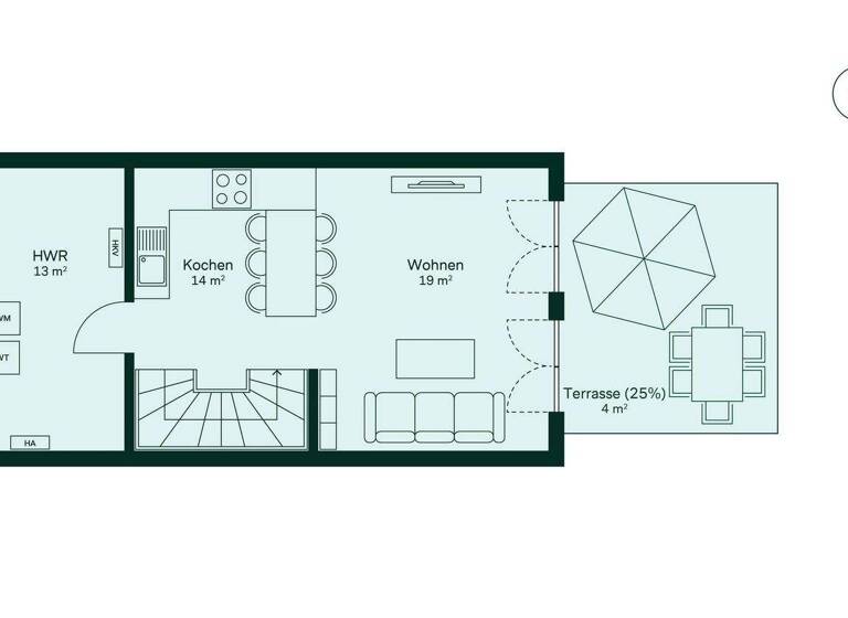 Reihenmittelhaus zum Kauf - Erstbezug provisionsfrei 629.900 € 5 Zimmer 128 m² 219 m² Grundstück frei ab 01.10.2026 Rolandstraße 91 Kohlscheid Herzogenrath-Kohlscheid 52134