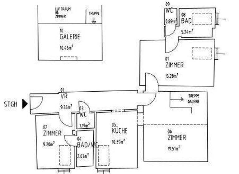 Wohnung zum Kauf 309.000 € 3 Zimmer 84,2 m² Wien 1120