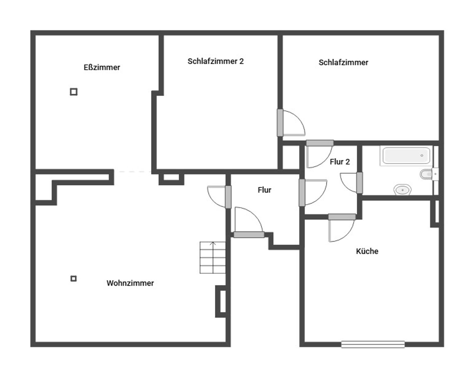 Immobilie zum Kauf als Kapitalanlage geeignet 130.000 € 5 Zimmer 89 m²<br/>Fläche Laar Duisburg 47119