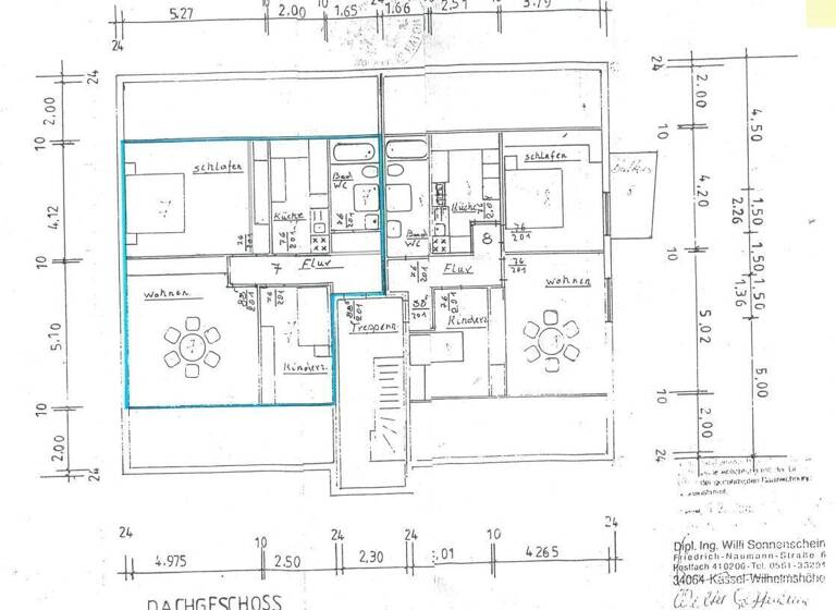 Wohnung zum Kauf 175.000 € 3 Zimmer 71 m²<br/>Wohnfläche Dachgeschoss<br/>Geschoss Nordshausen Kassel 34132