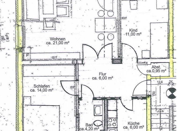 Wohnung zur Miete 693 € 3 Zimmer 67,2 m²<br/>Wohnfläche EG<br/>Geschoss ab sofort<br/>Verfügbarkeit Lüssumer Ring 41 Lüssum-Bockhorn Bremen 28277