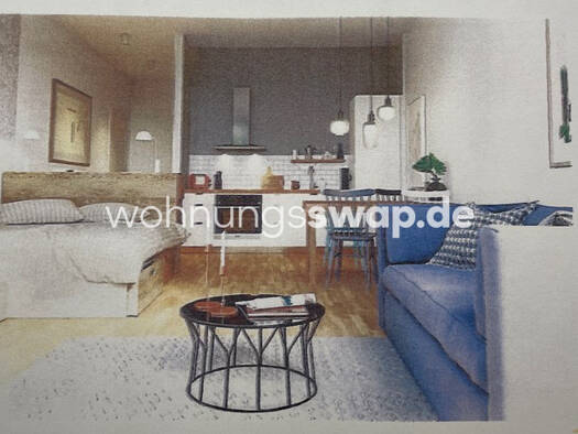 Studio zur Miete Tauschwohnung 725 € 1 Zimmer 31 m² 1. Geschoss Barmbek-Nord Hamburg 22305