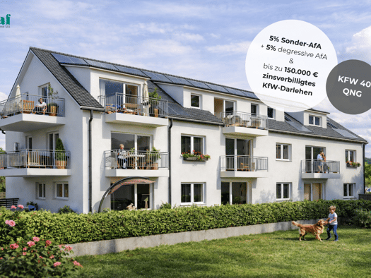 Wohnung zum Kauf - Neubau provisionsfrei 334.000 € 2 Zimmer 44,9 m² 2. Geschoss Alemannenstraße 15 Renningen Renningen 71272
