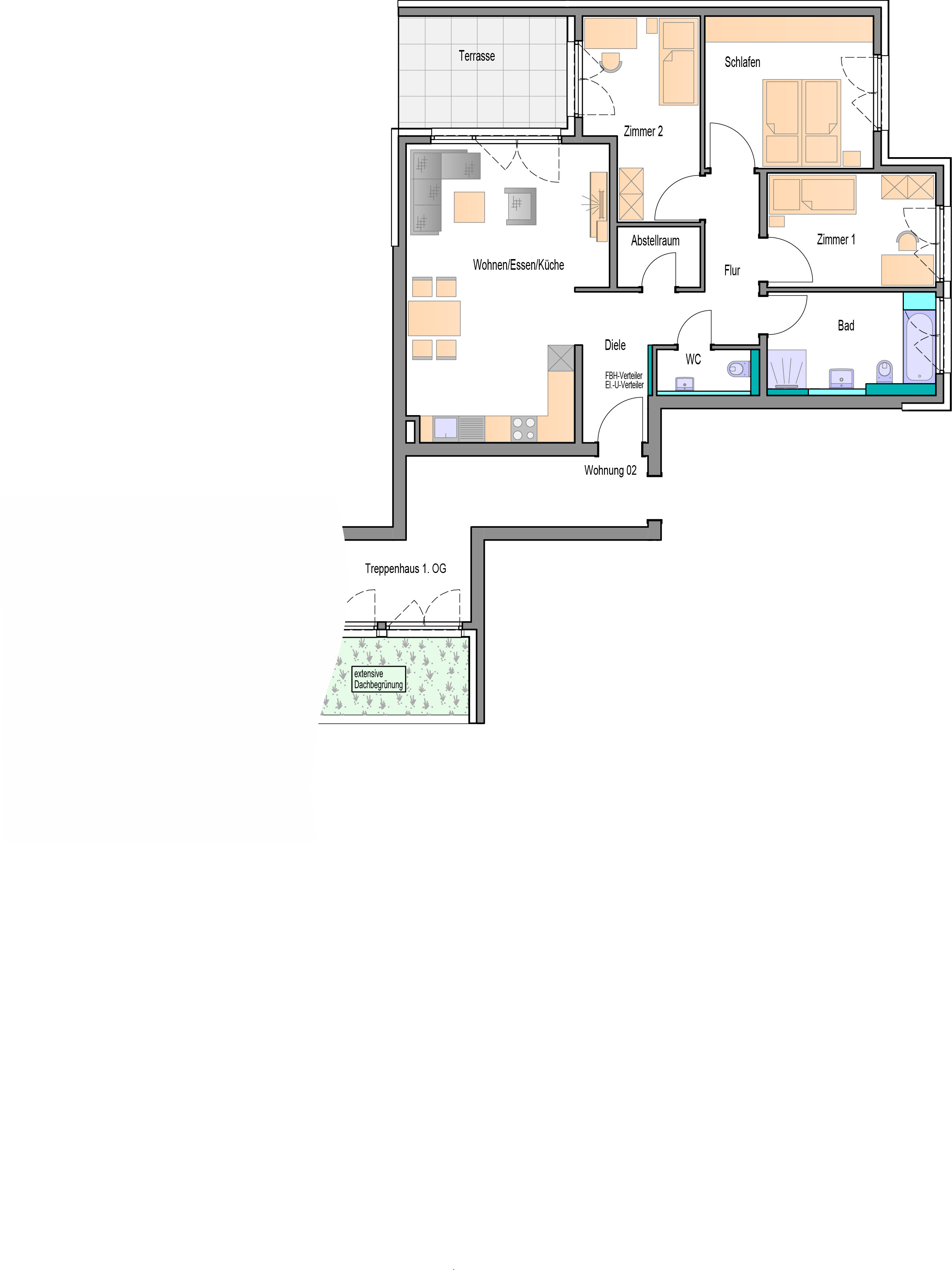 Wohnung zum Kauf provisionsfrei 526.000 € 4 Zimmer 94,3 m²<br/>Wohnfläche 1.<br/>Geschoss Badstraße 12 Aidlingen Aidlingen 71134