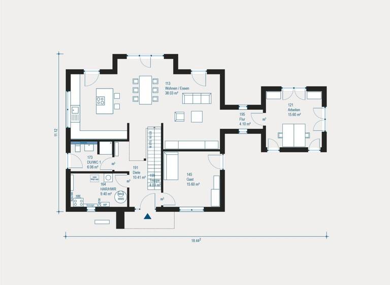 Mehrfamilienhaus zum Kauf 599.907 € 6 Zimmer 233 m² 607 m² Grundstück Winden 76872