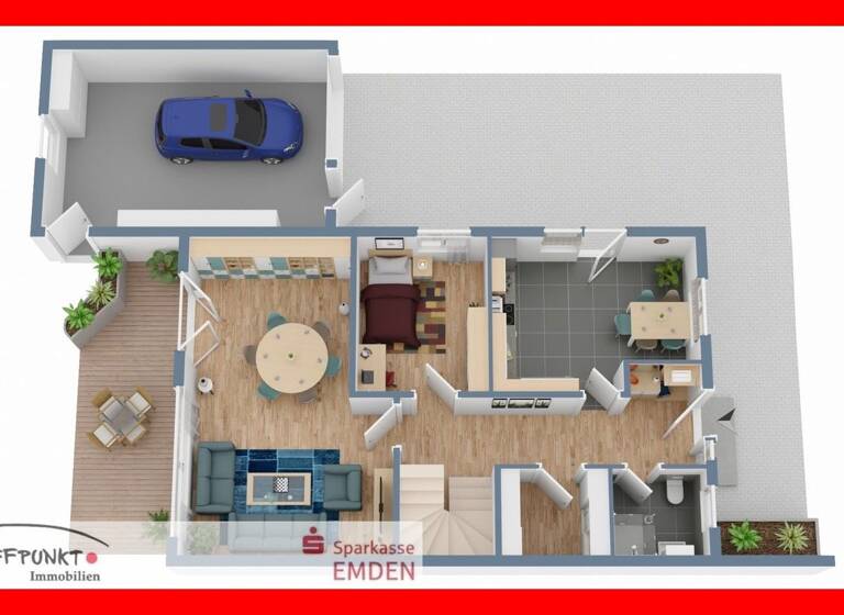 Mehrfamilienhaus zum Kauf 328.000 € 5 Zimmer 123,1 m² 383 m² Grundstück Früchteburg Emden 26721