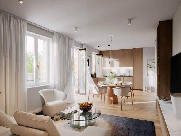 Wohnung zum Kauf - Neubau provisionsfrei 440.000 € 3 Zimmer 69,7 m² 1. Geschoss frei ab 31.12.2026 Zwieseler Straße 164 Karlshorst Berlin 10318