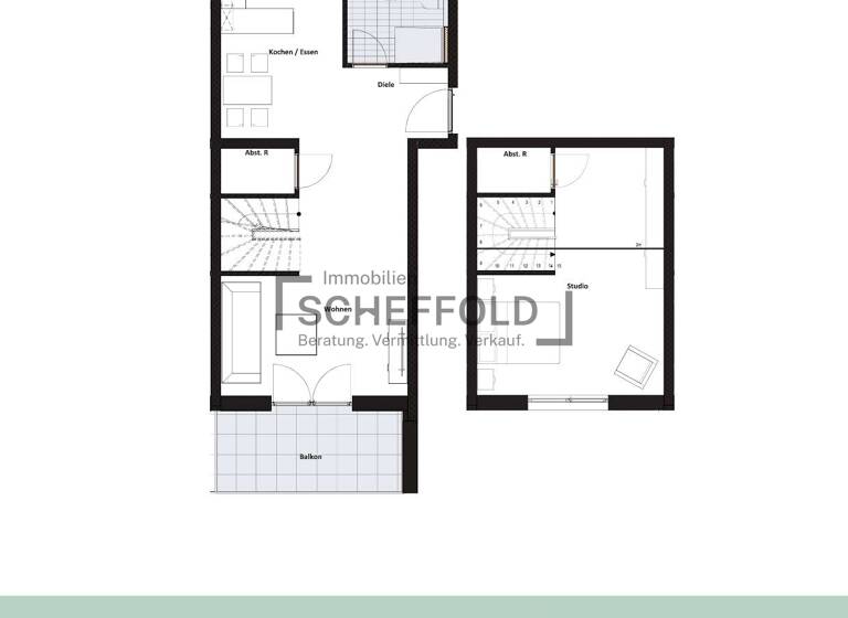 Wohnung zum Kauf - Erstbezug provisionsfrei 393.900 € 2,5 Zimmer 79,4 m² 3. Geschoss Edith-Stein-Straße 20 Laupheim 88471
