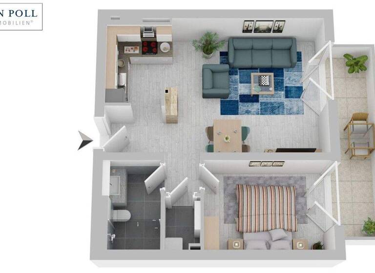 Wohnung zum Kauf 315.000 € 2 Zimmer 54 m² 1. Geschoss Börgerende 18211