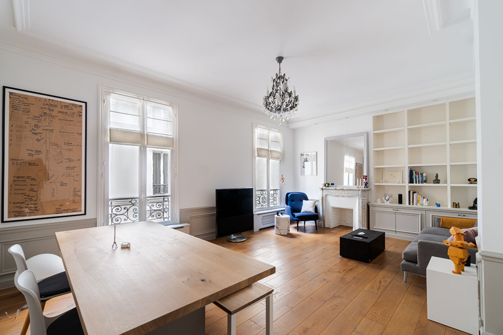 Wohnung zum Kauf 1.050.000 € 3 Zimmer 57,2 m²<br/>Wohnfläche Haut Mondétour 7th (Invalides, Eiffel Tower, Orsay) 75006