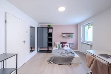 Studio zur Miete 633 € 1 Zimmer frei ab sofort Palmstr. 5 Burgberg Erlangen 91054
