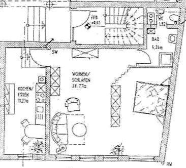 Wohnung zur Miete 268 € 2 Zimmer 53,6 m²<br/>Wohnfläche EG<br/>Geschoss ab sofort<br/>Verfügbarkeit Schloßberg 42 Leisnig Leisnig 04703