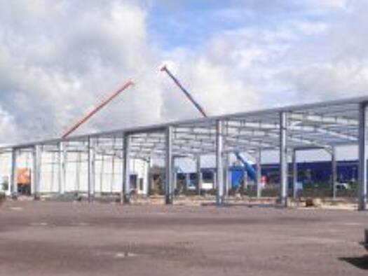 Halle/Industriefläche zur Miete provisionsfrei 10.600 m² Lagerfläche Harthauer Weg 1 Crimmitschau 08451