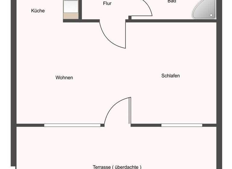 Wohnung zum Kauf 167.000 € 1,5 Zimmer 39 m² EG Farmsen-Berne Hamburg / Farmsen-Berne 22159