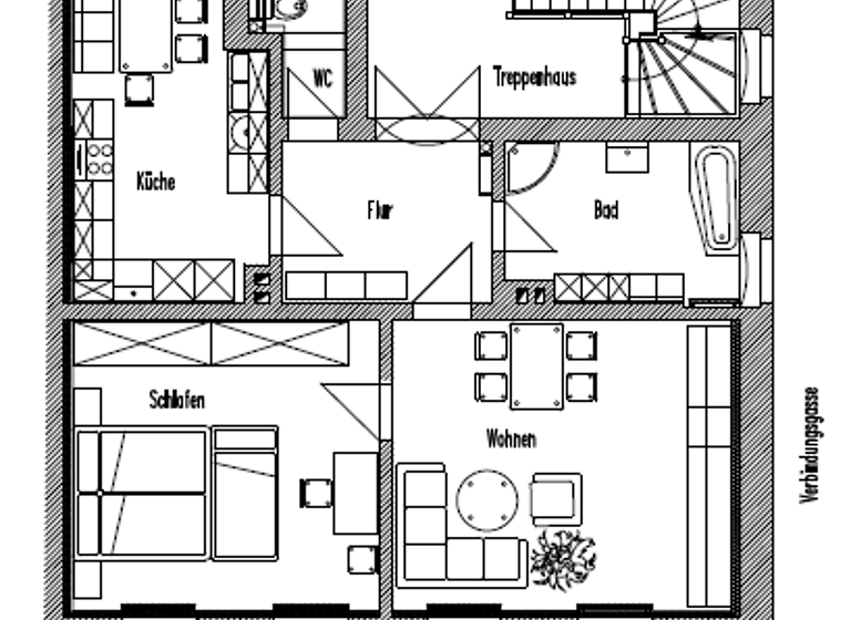 Wohnung zur Miete 370 € 2 Zimmer 74 m² 2. Geschoss frei ab sofort Stöckigter Str. 17 Ostvorstadt Plauen 08527