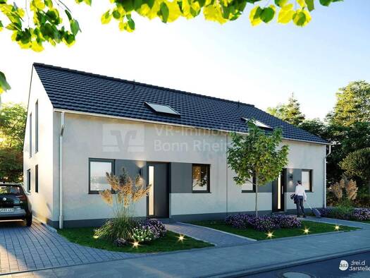 Doppelhaushälfte zum Kauf - Erstbezug 522.500 € 5 Zimmer 126 m² 648 m² Grundstück Etzenbacher Weg 0 Schönenberg Ruppichteroth 53809