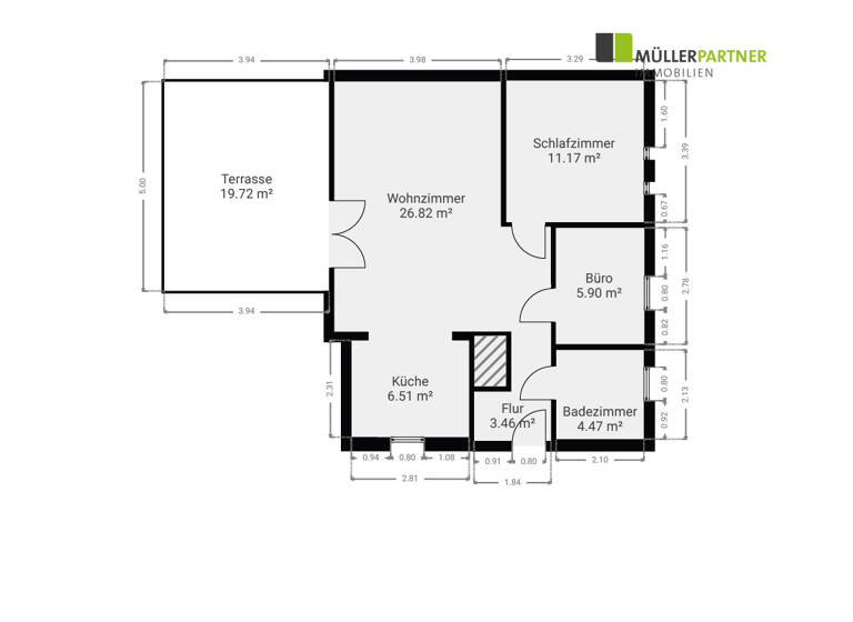 Bungalow zum Kauf 179.500 € 3 Zimmer 63,2 m² 357 m² Grundstück Mützenich Monschau / Mützenich 52156