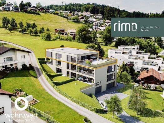 Penthouse zum Kauf - Erstbezug 1.280.000 € 5 Zimmer 159,4 m² 2. Geschoss Auf der Bleiche 8 Frastanz 6820