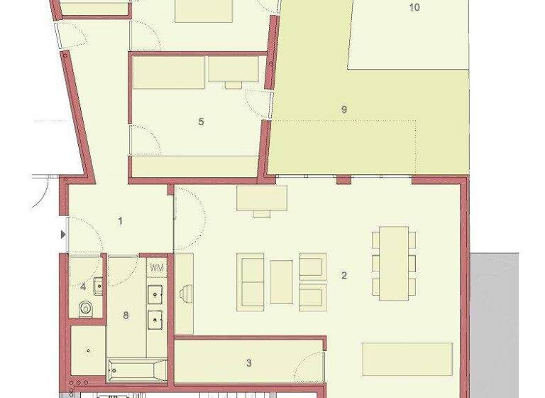 Wohnung zur Miete 1.659 € 3 Zimmer 97,6 m² EG Wien,Margareten 1050