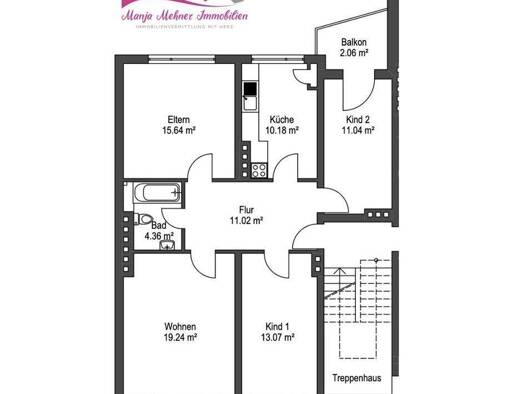 Wohnung zur Miete 580 € 4 Zimmer 85,6 m² Heppens Wilhelmshaven / Heppens 26384
