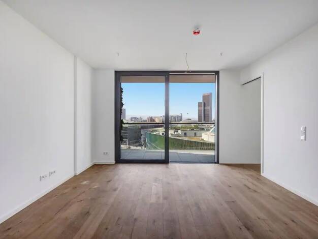 Studio zur Miete 1.301 € 2 Zimmer 49,8 m² 10. Geschoss frei ab 28.07.2025 Europa-Allee Gallus Frankfurt am Main 60327