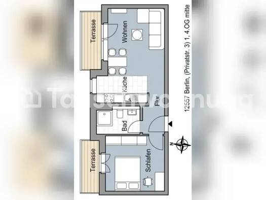 Wohnung zur Miete Tauschwohnung 627 € 2 Zimmer 42 m² 4. Geschoss Müggelheim Berlin 12557