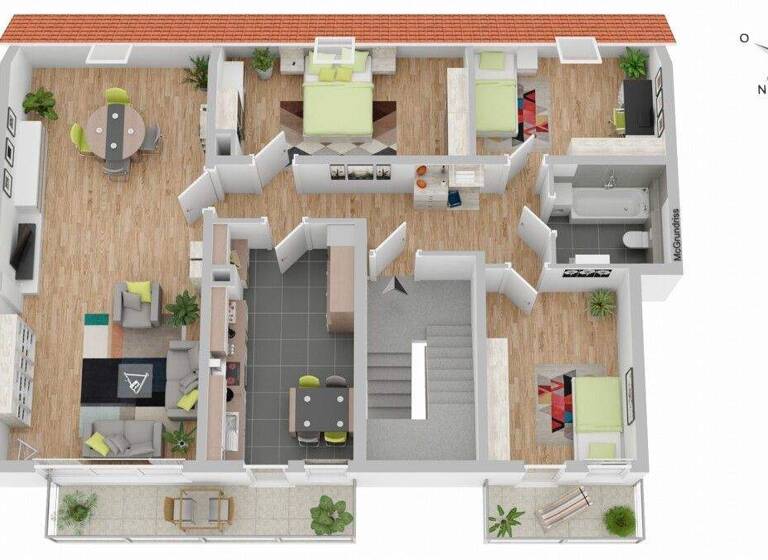 Wohnung zum Kauf 249.000 € 4 Zimmer 103 m² Mundenheim Ludwigshafen am Rhein 67065