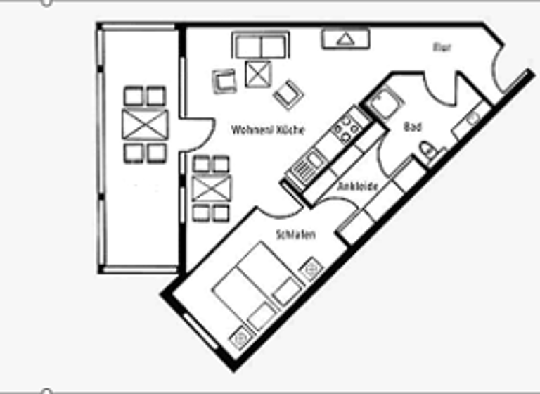Studio zum Kauf 298.000 € 2 Zimmer 59 m² EG frei ab sofort Binz 18609