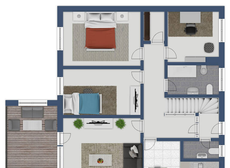 Mehrfamilienhaus zum Kauf 389.000 € 7 Zimmer 191 m² 566 m² Grundstück Kolpingstr. 6 Stadtschwarzach Schwarzach am Main 97359