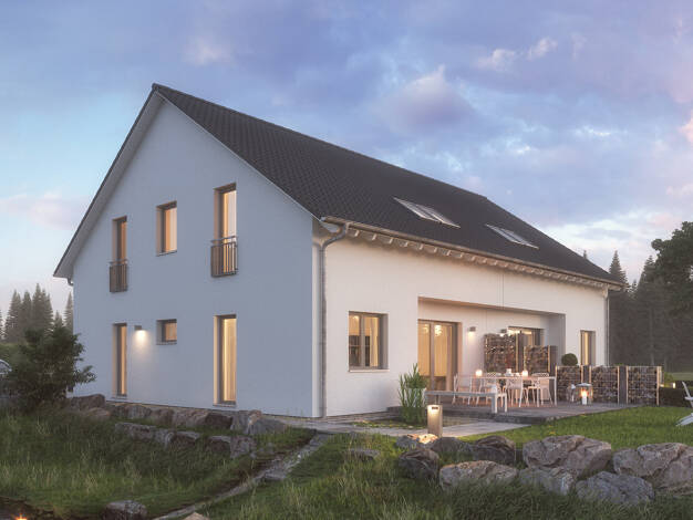 Doppelhaushälfte zum Kauf 358.779 € 5 Zimmer 154 m² 1.200 m² Grundstück Frauenstein Frauenstein 09623