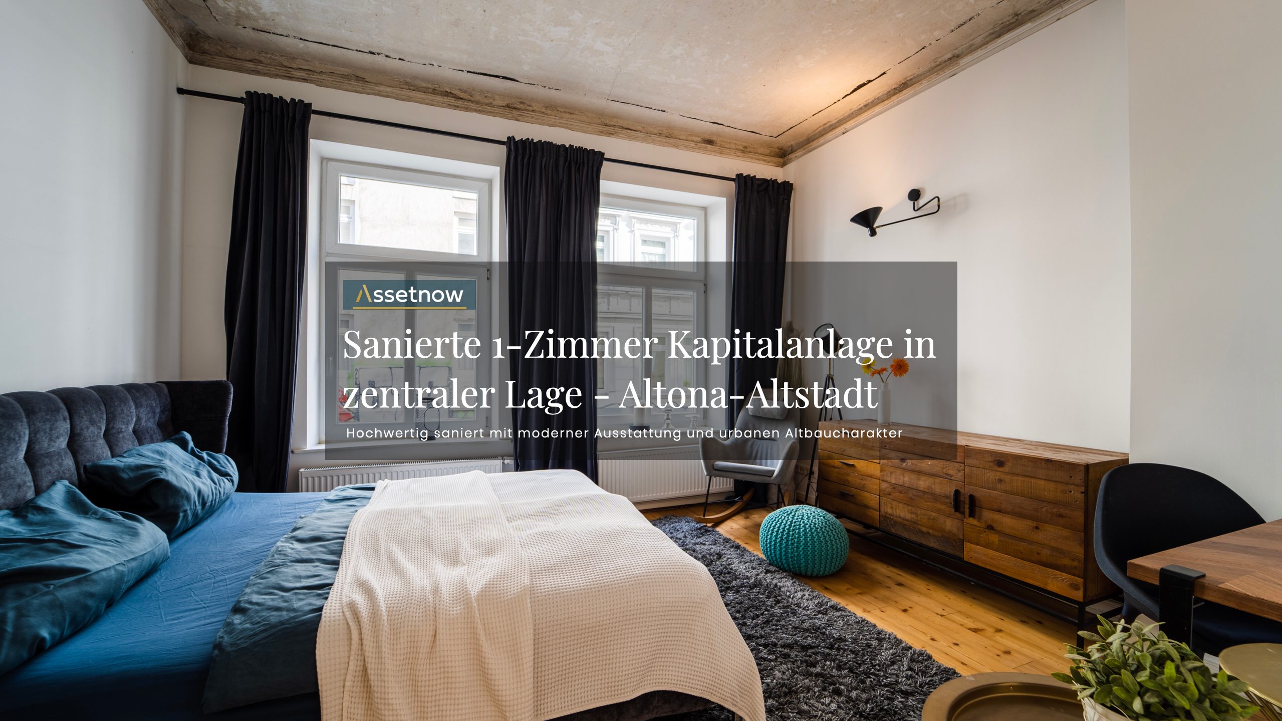 Wohnung zum Kauf 255.000 € 1 Zimmer 31 m²<br/>Wohnfläche EG<br/>Geschoss Altona - Altstadt Hamburg 22767