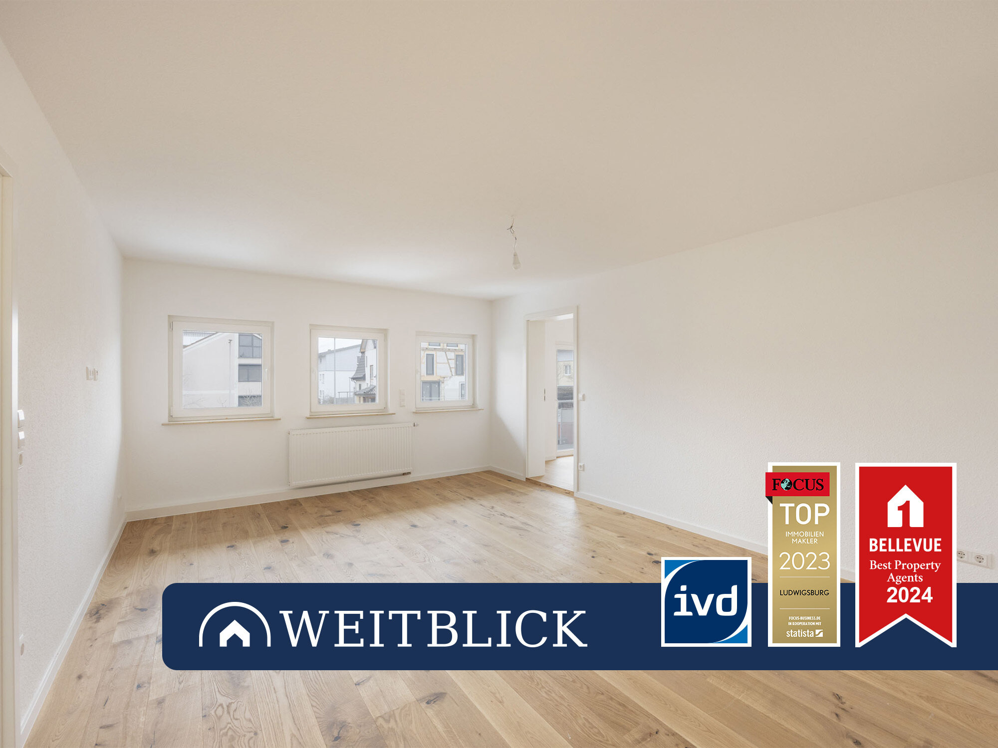 Wohnung zum Kauf 229.000 € 3,5 Zimmer 80,8 m²<br/>Wohnfläche 2.<br/>Geschoss Kirchheim am Neckar 74366