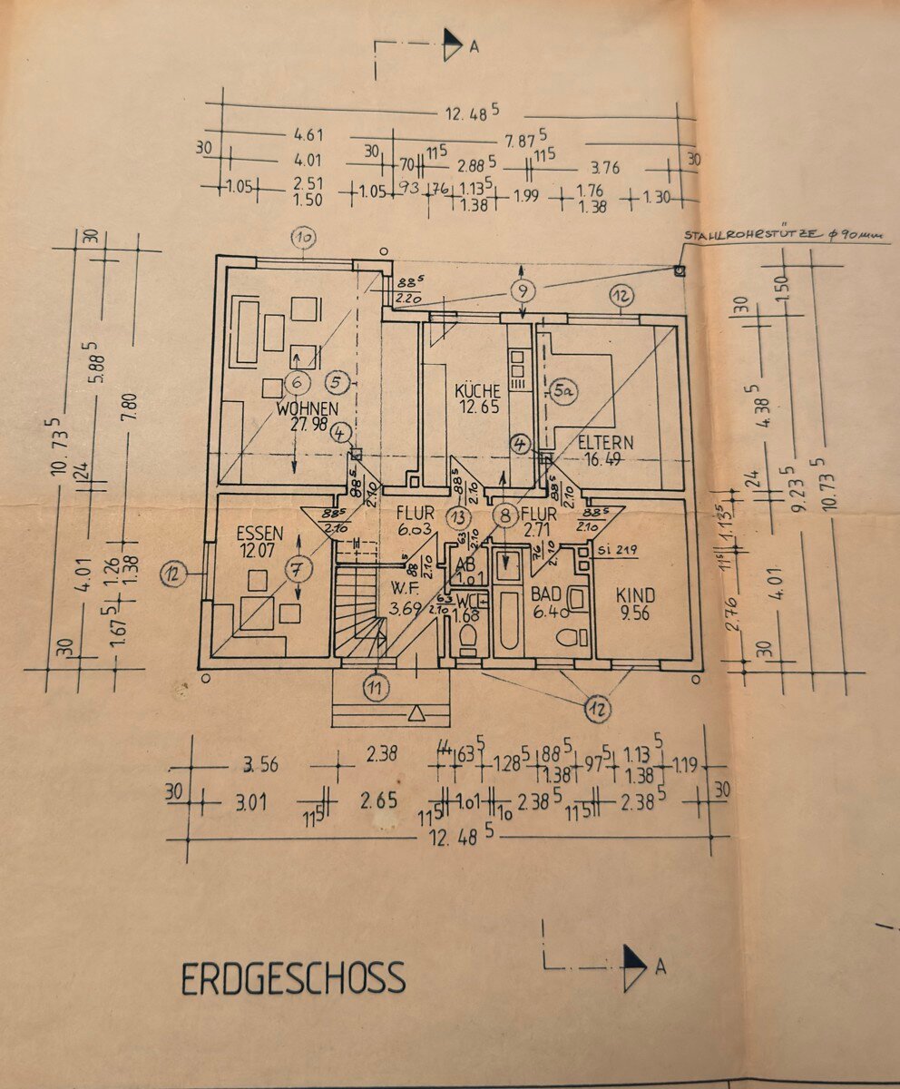 Bungalow zum Kauf 249.000 € 4 Zimmer 97 m²<br/>Wohnfläche 700 m²<br/>Grundstück Hessisch Lichtenau Hessisch Lichtenau 37235