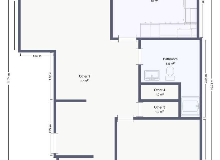Wohnung zum Kauf 207.000 € 2,5 Zimmer 55 m² 5. Geschoss Konstanzer Straße 97 Singen Singen (Hohentwiel) 78224