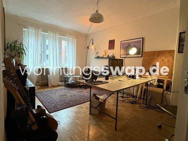 Studio zur Miete Tauschwohnung 800 € 3 Zimmer 64 m² 1. Geschoss Eimsbüttel Hamburg 20255